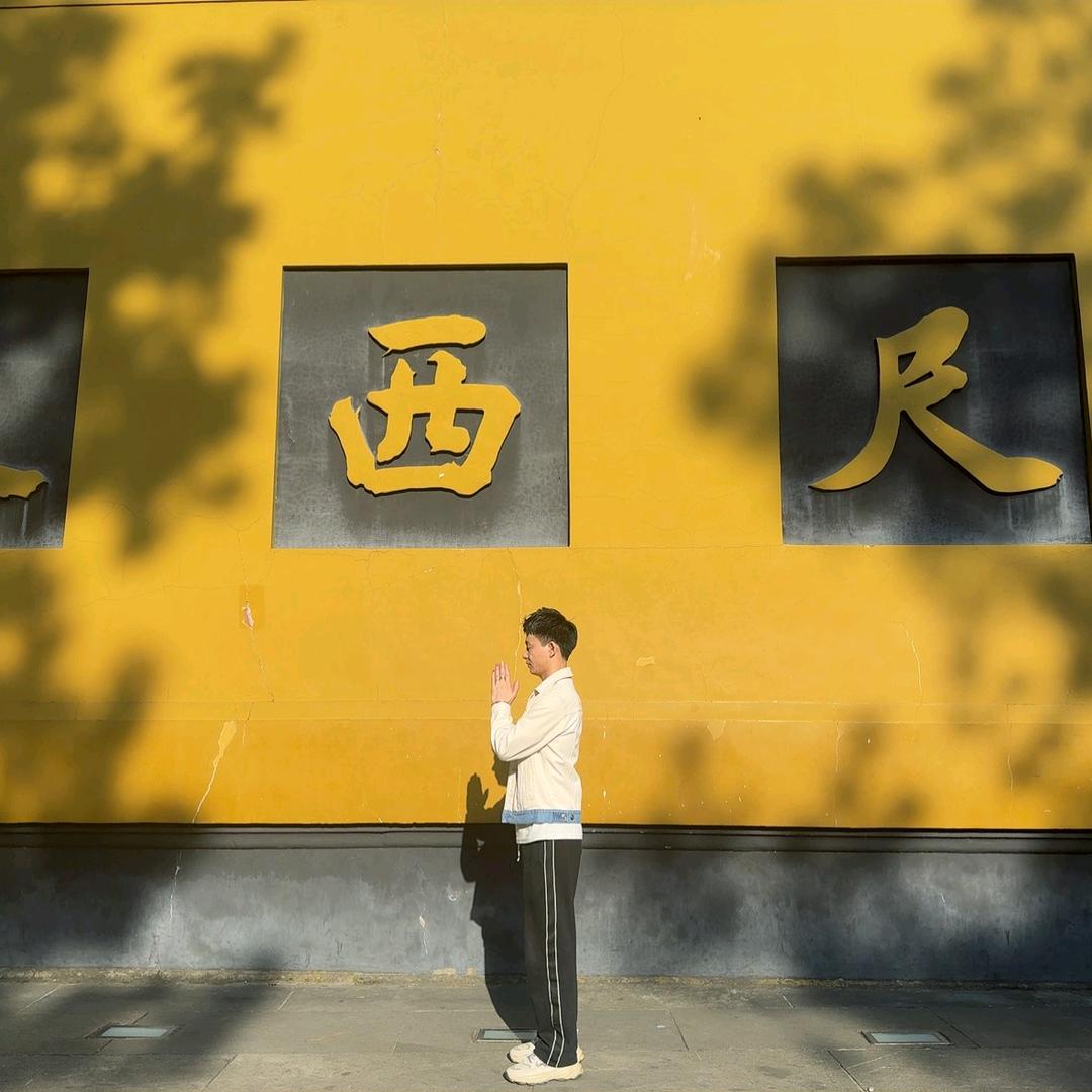 懒猫的狮子倒影。