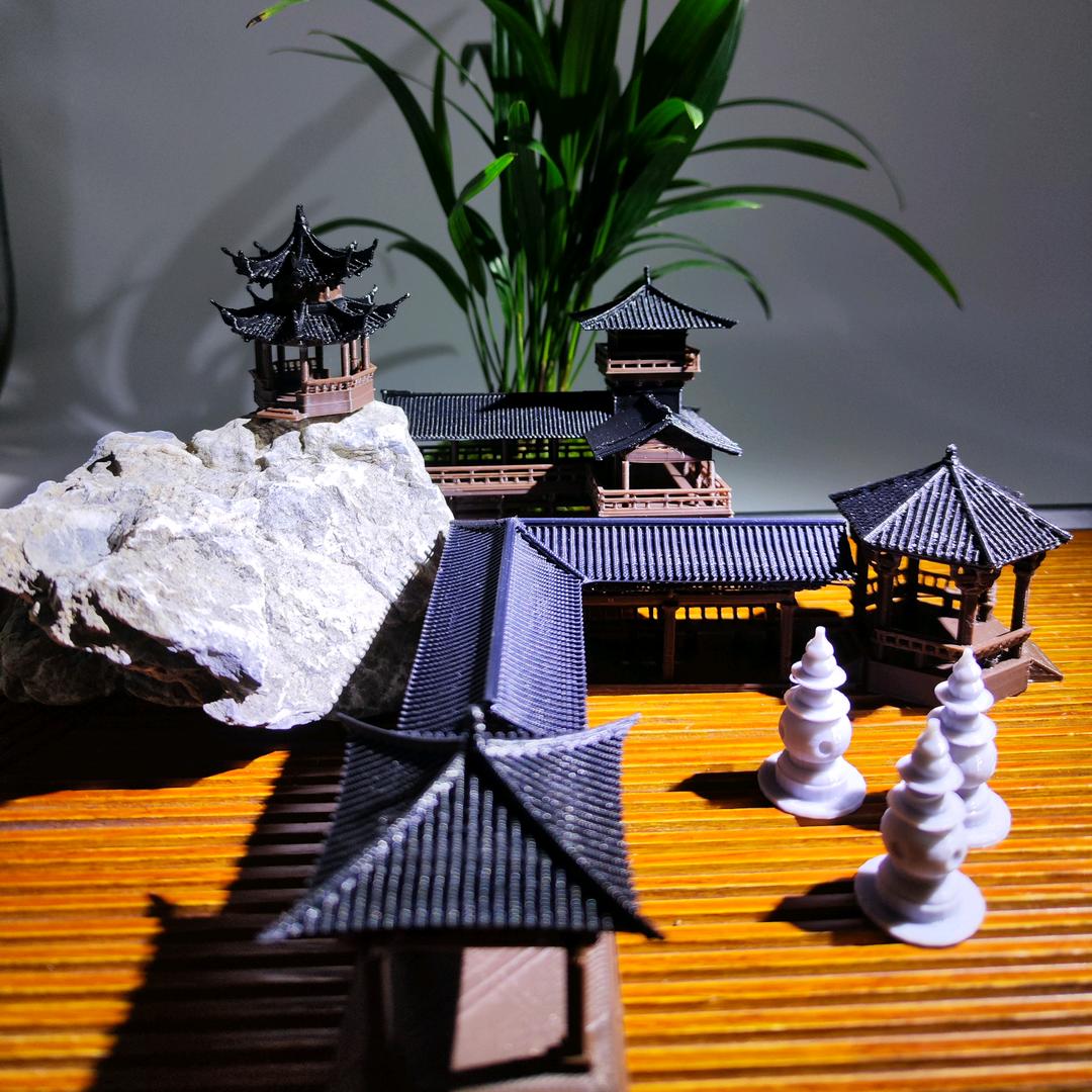 中式古建模型