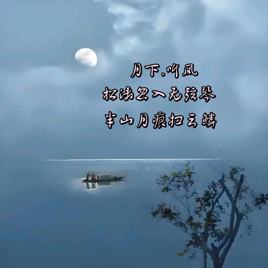 月下•听风