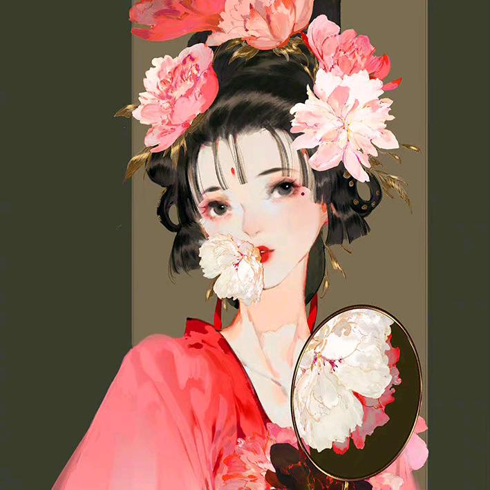 夜绛织素白