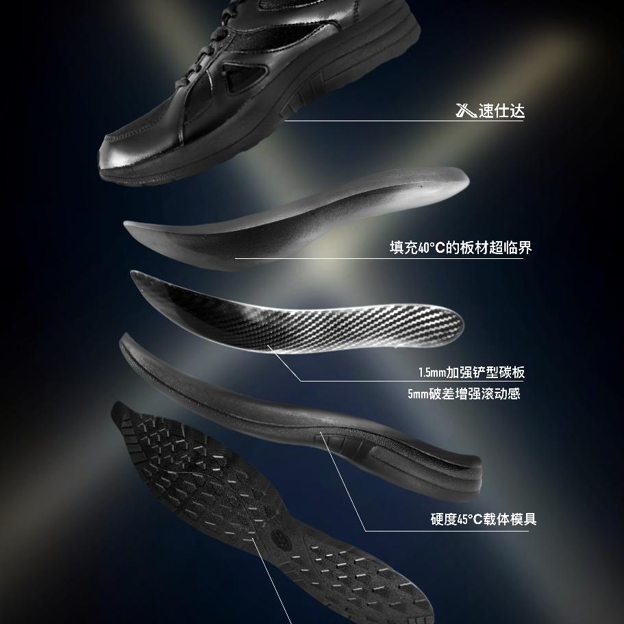 潘子爆改作训跑鞋