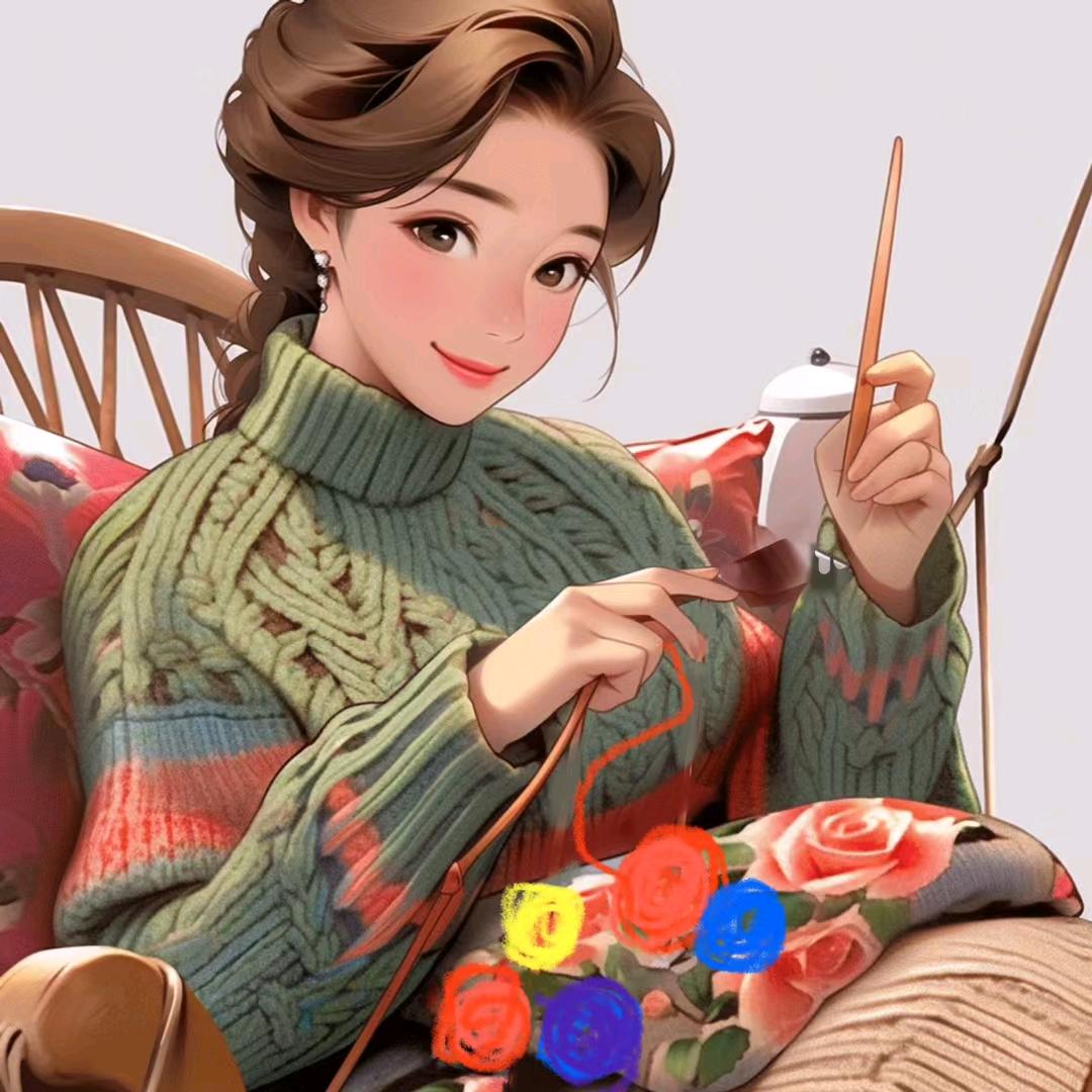 微芳玩毛线（木子家）