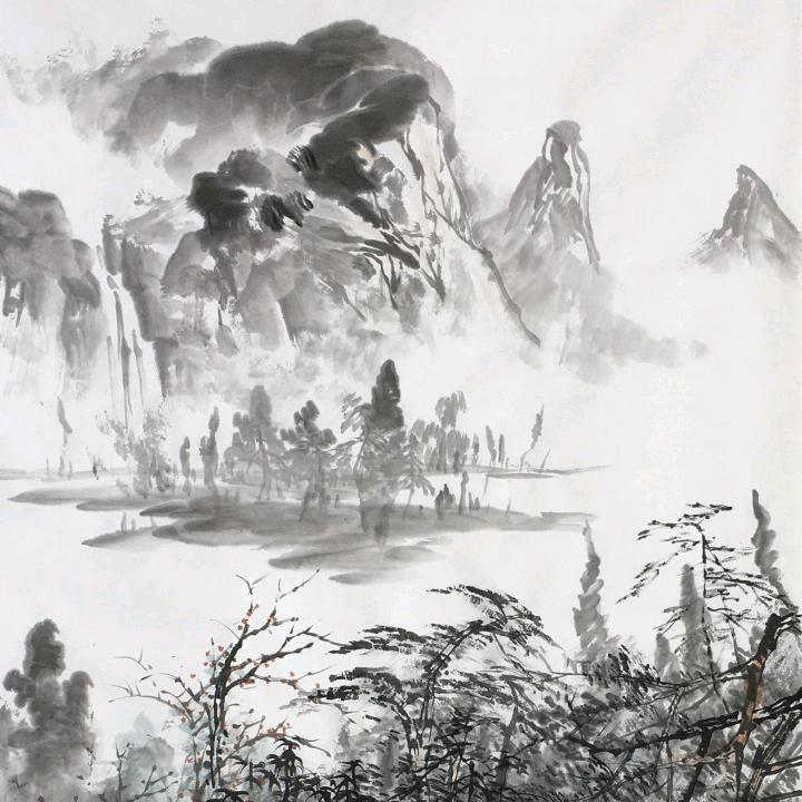 国画山水