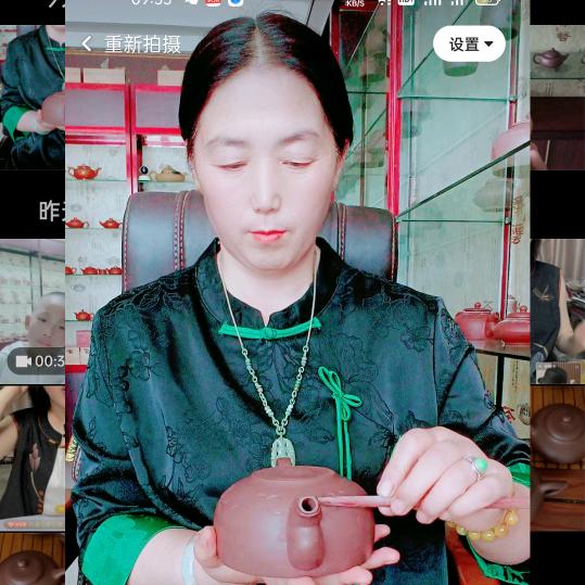 紫砂手艺人周姐