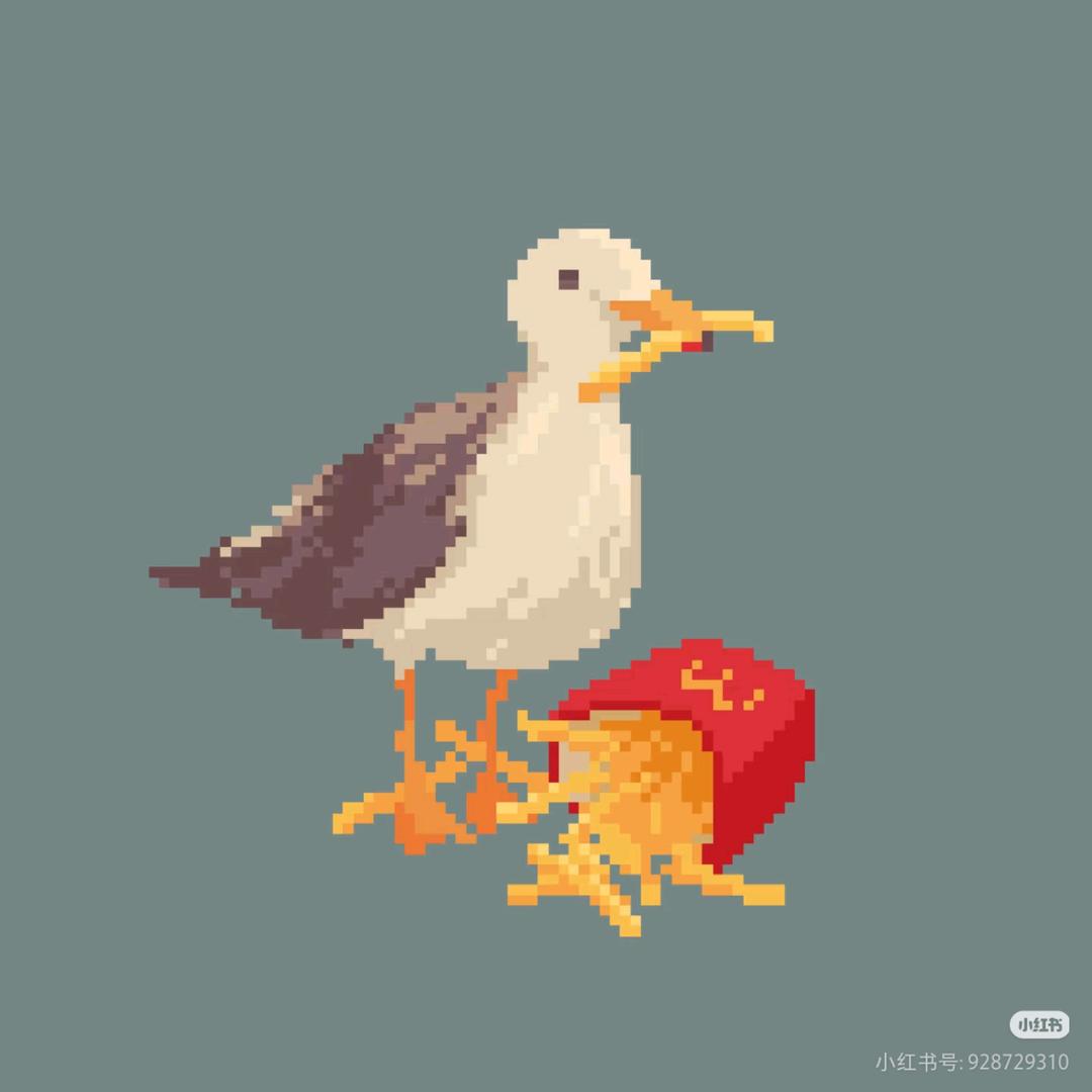 海鸥爱吃🍟薯条条🍟