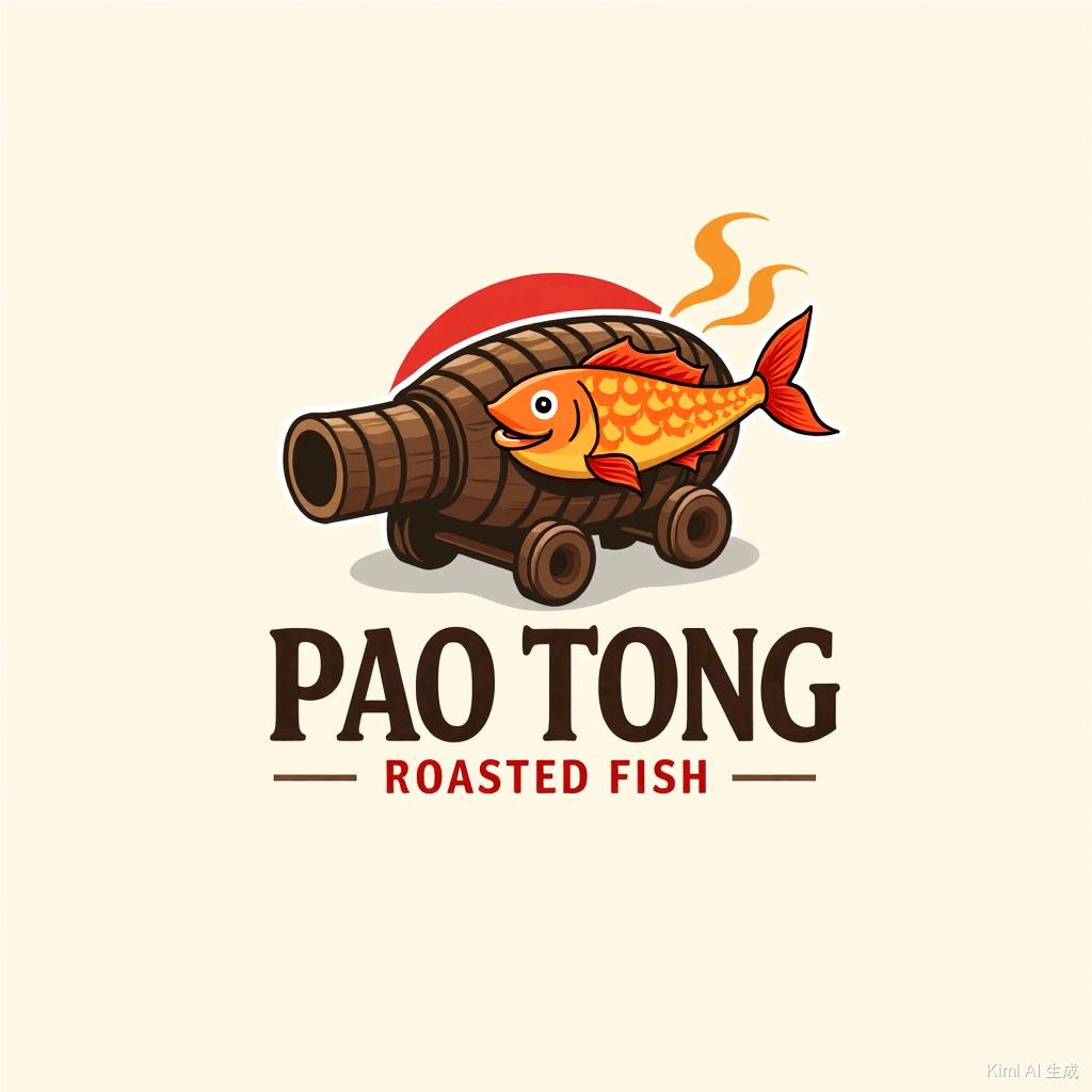 甘哥特色炮筒鱼（烤鱼）