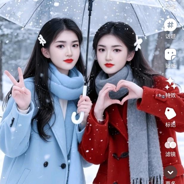 大美女，好幸福啊