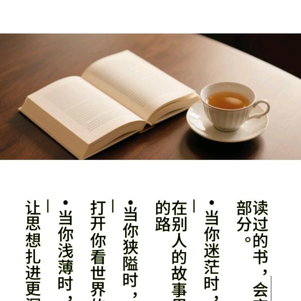 读书是座避难所