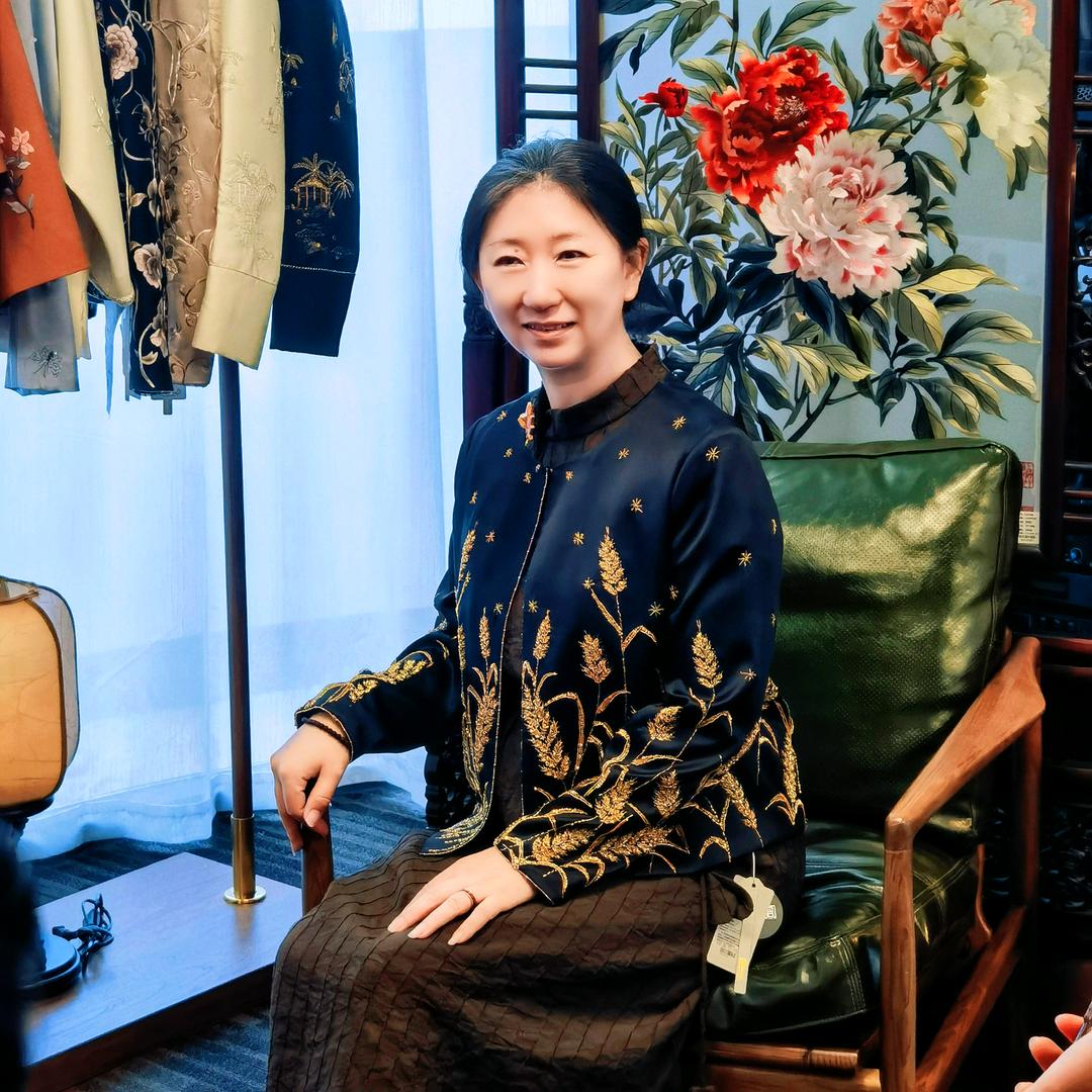 盘扣秋雁 衣谱旗袍（收徒）