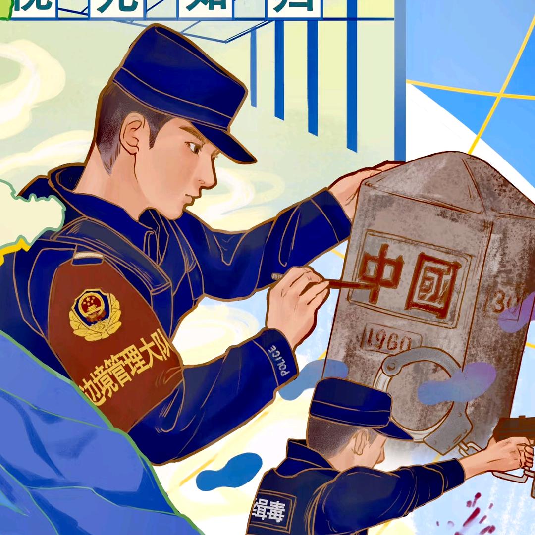 边境线上的毛毛虫