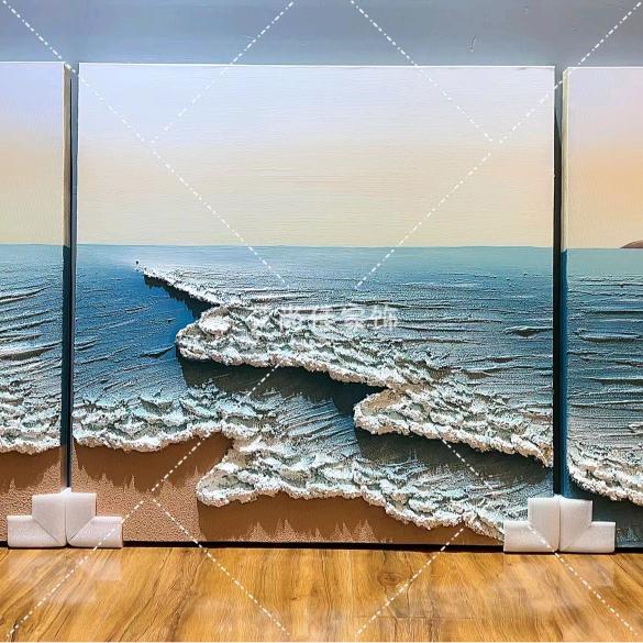 长治市潞州区义合源市场后门装饰画