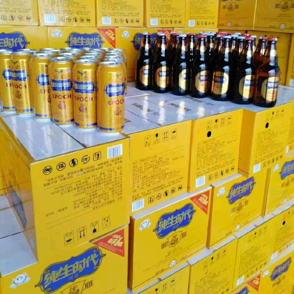 雪雕纯生时代精良啤酒
