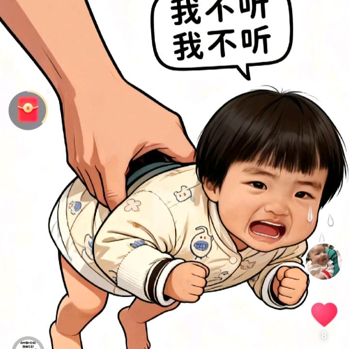 ~她扒拉我~
