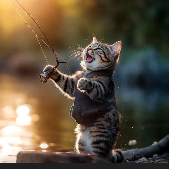 小猫🎣鱼