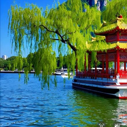 山水如画
