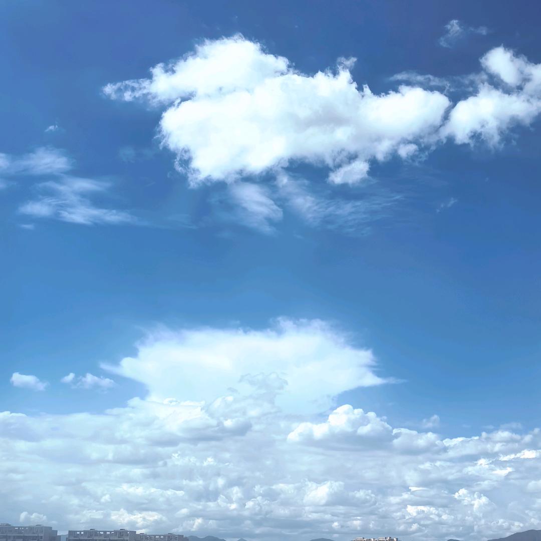 蓝天白云