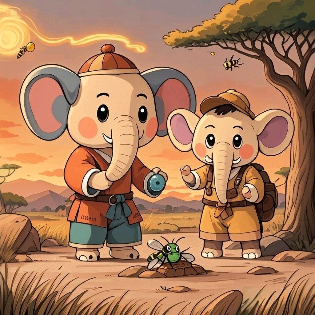 聪明的小象@抖音