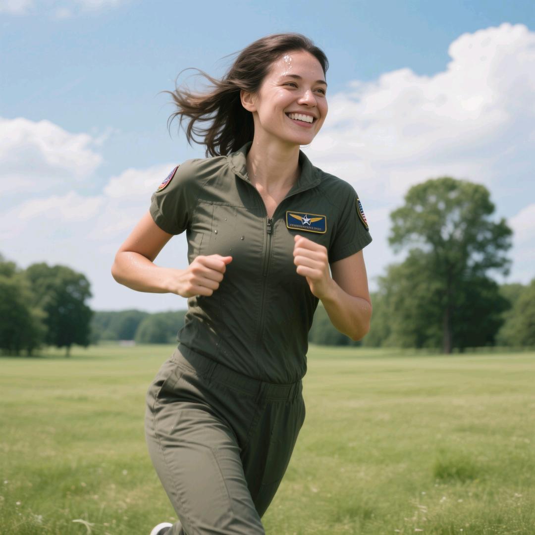 🇺🇸女飞行员Emily