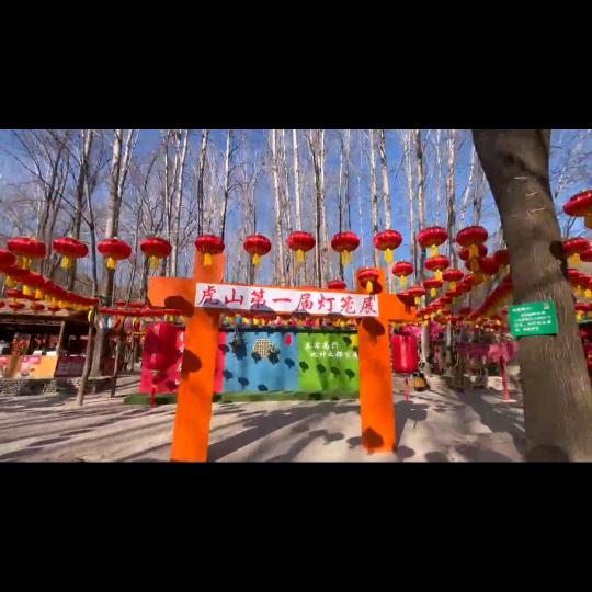 虎山风景区～雪