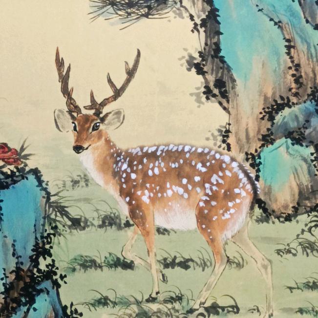 若生老师教国画