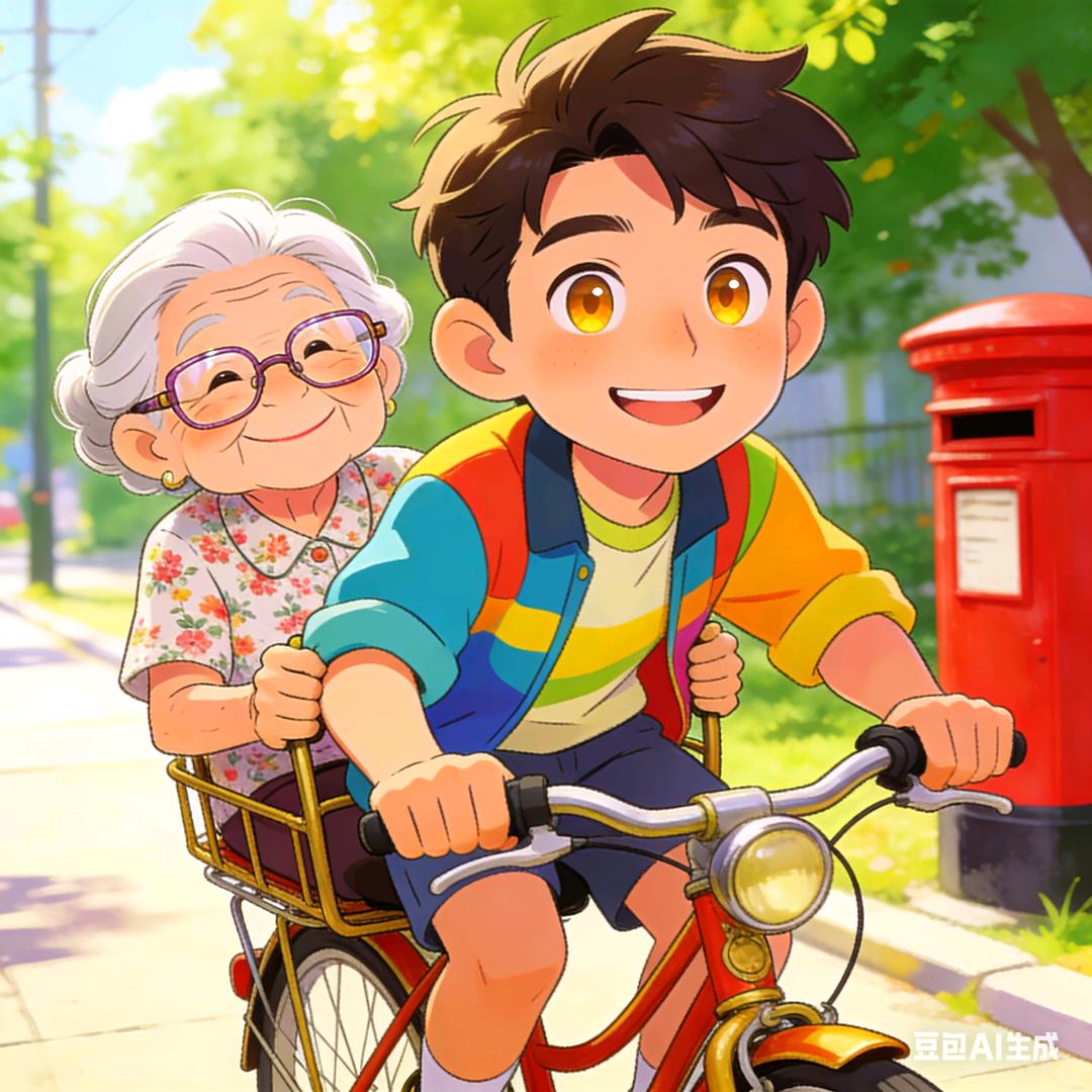 👵骑着老奶奶过马路👵