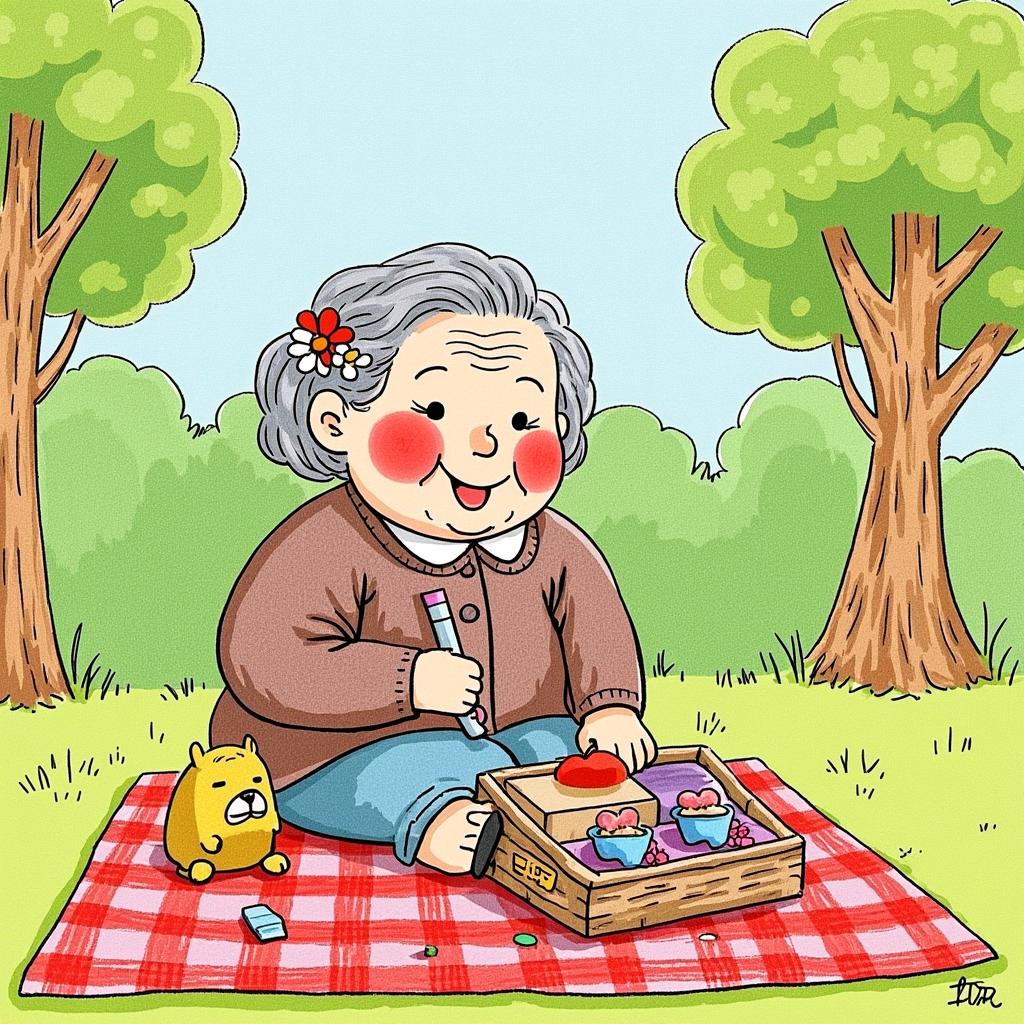 治愈系安心奶奶