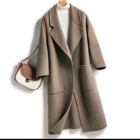 私人手工订制双面羊绒大衣