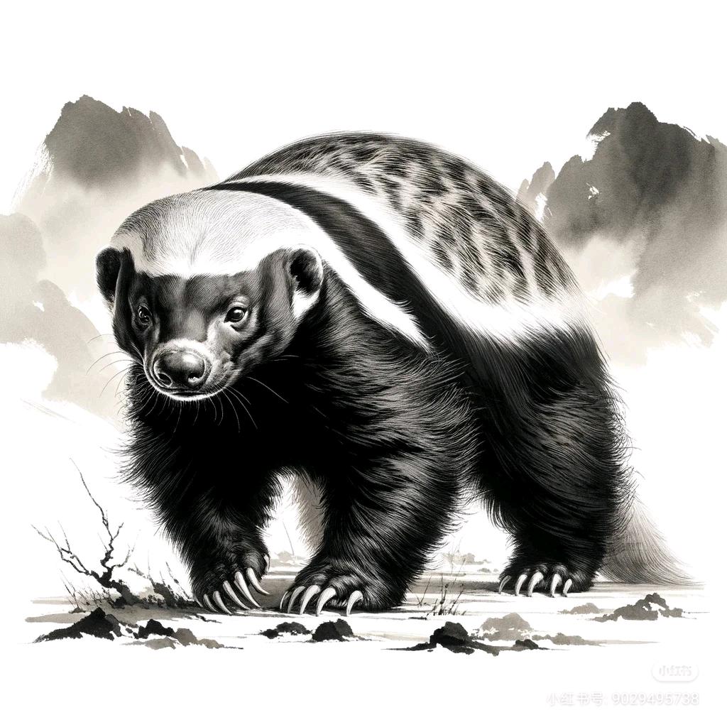 蜜獾（huan)平头哥