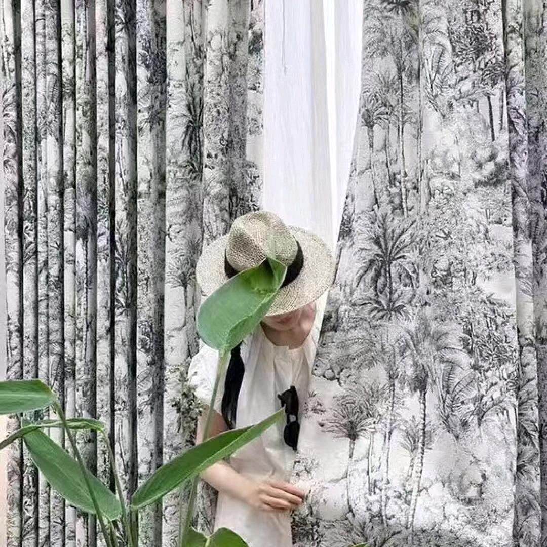 鱼泡泡窗帘