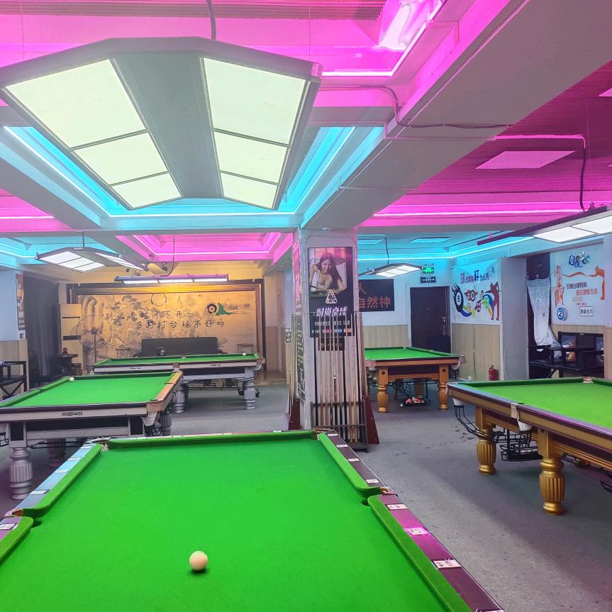 金爵台球厅俱乐部回头客超多经济实惠干净卫