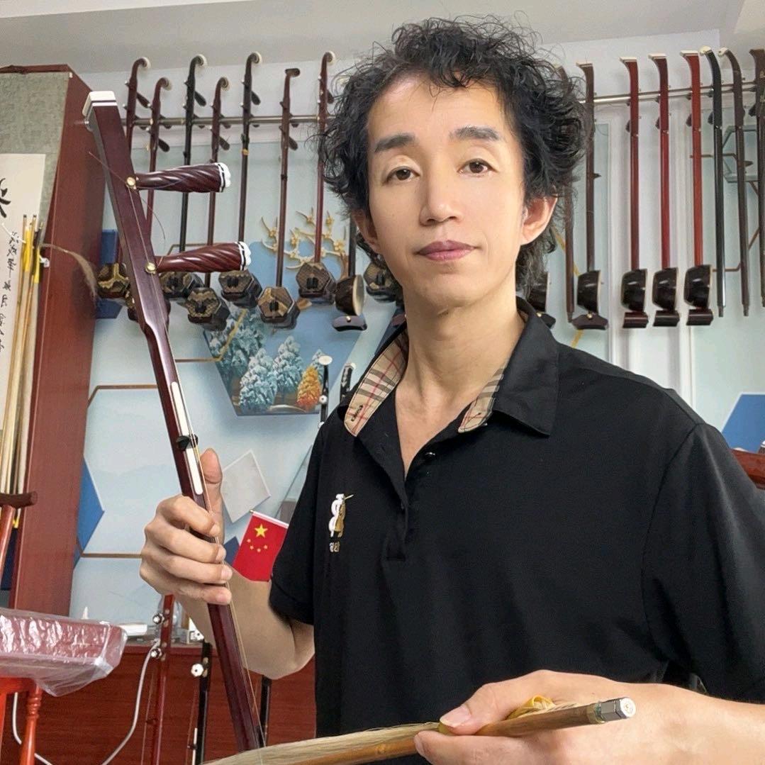 秦腔板胡二胡制作张勇