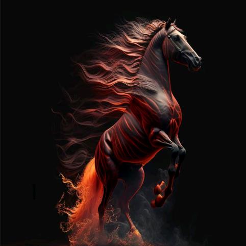 ༄༅༾黑馬༻༿