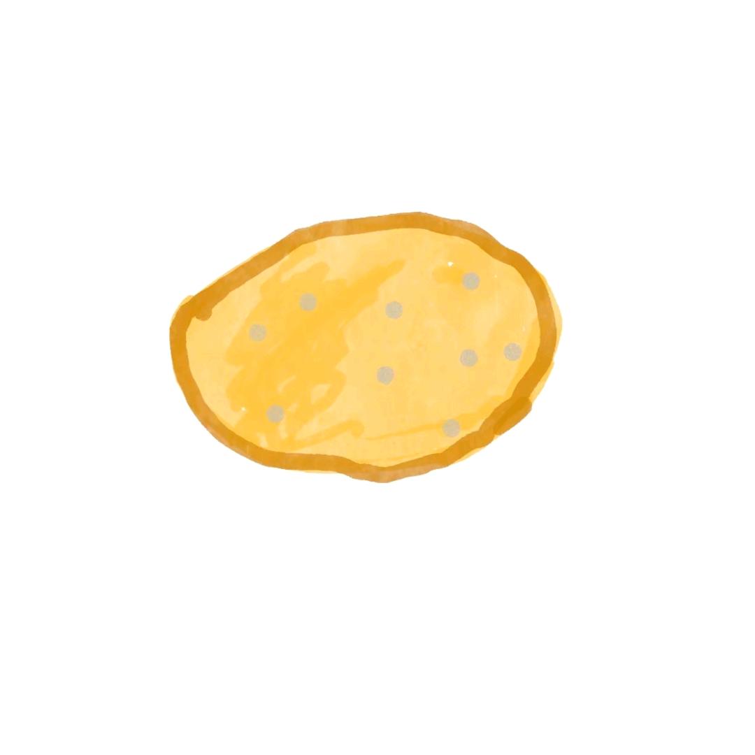 吃马铃薯长大的土豆