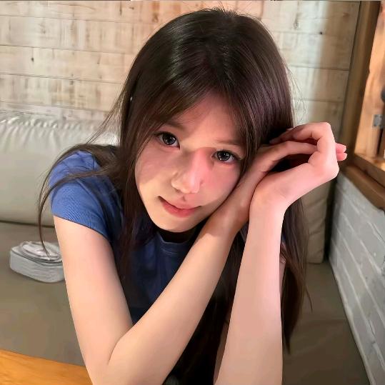 美女怎么会emo.