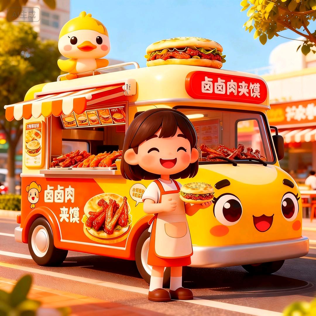 卤卤肉夹馍🥙