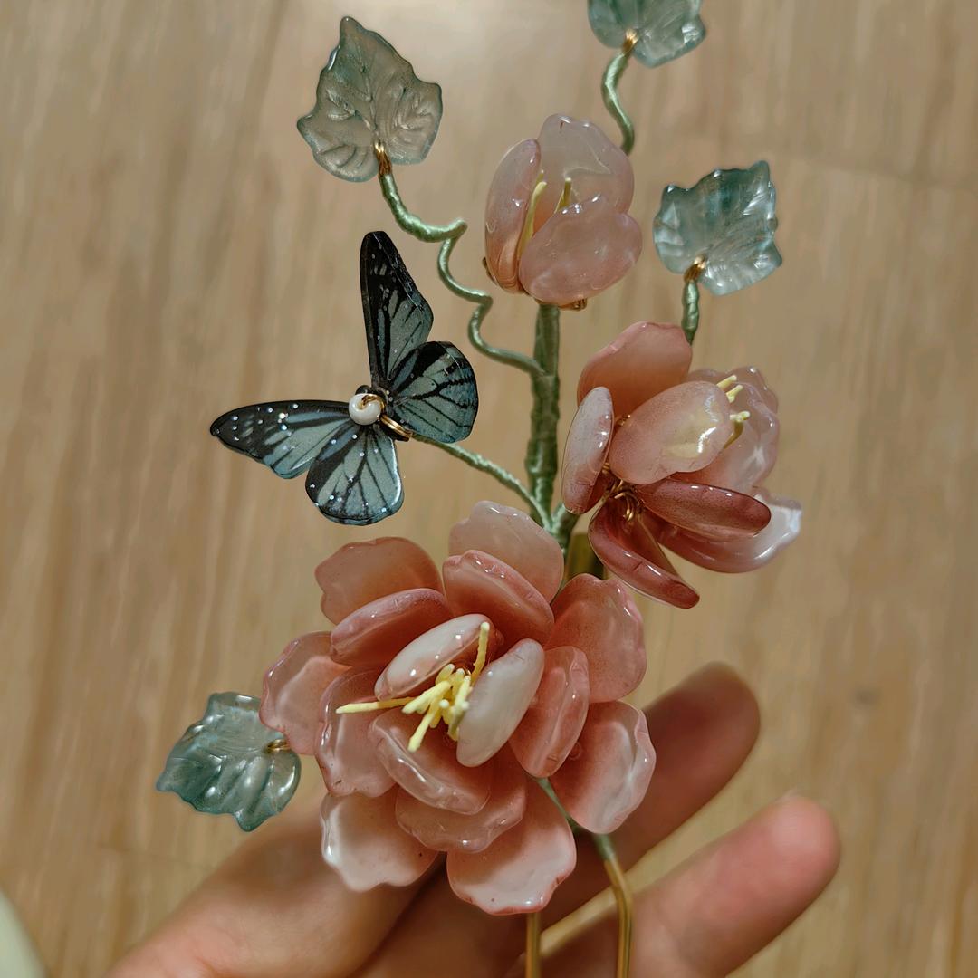 繁花似锦汉服妆造