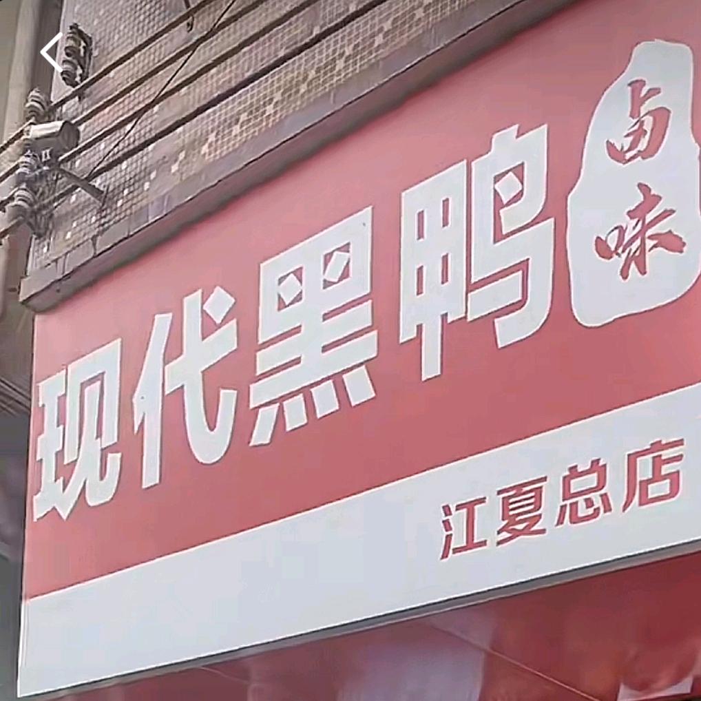 现代黑鸭卤味