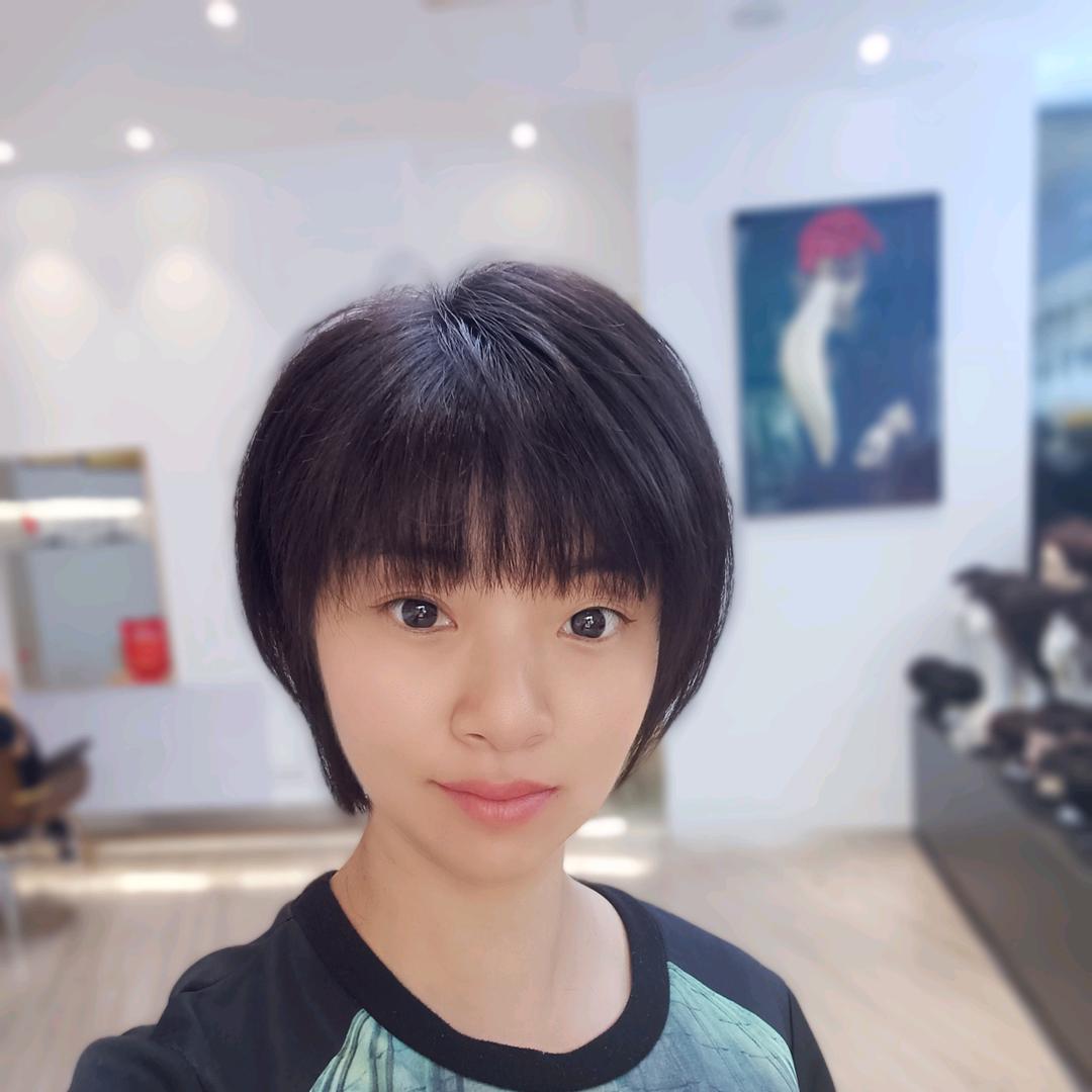 万众假发私人定制欢欢