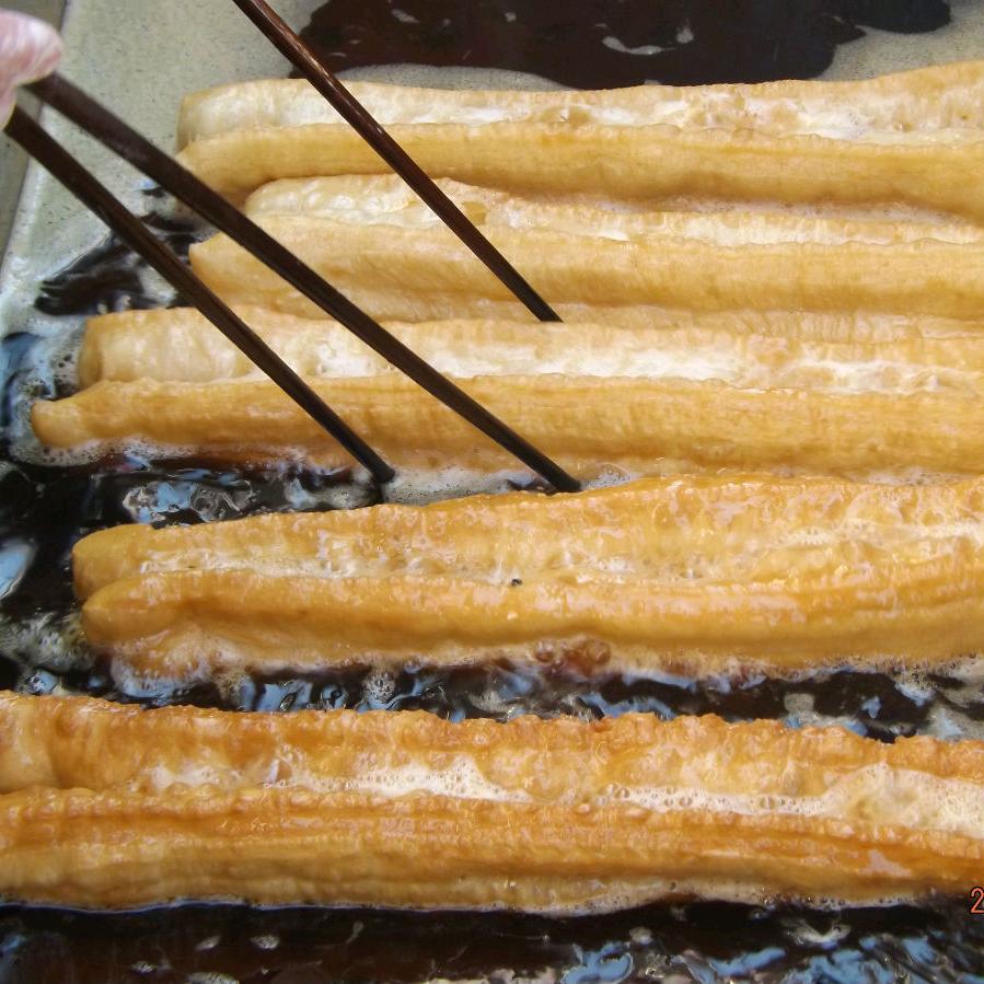 传统手艺人(老三样油条)