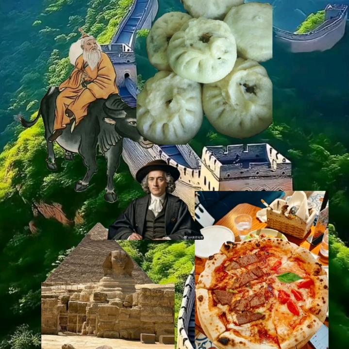山水人物宴
