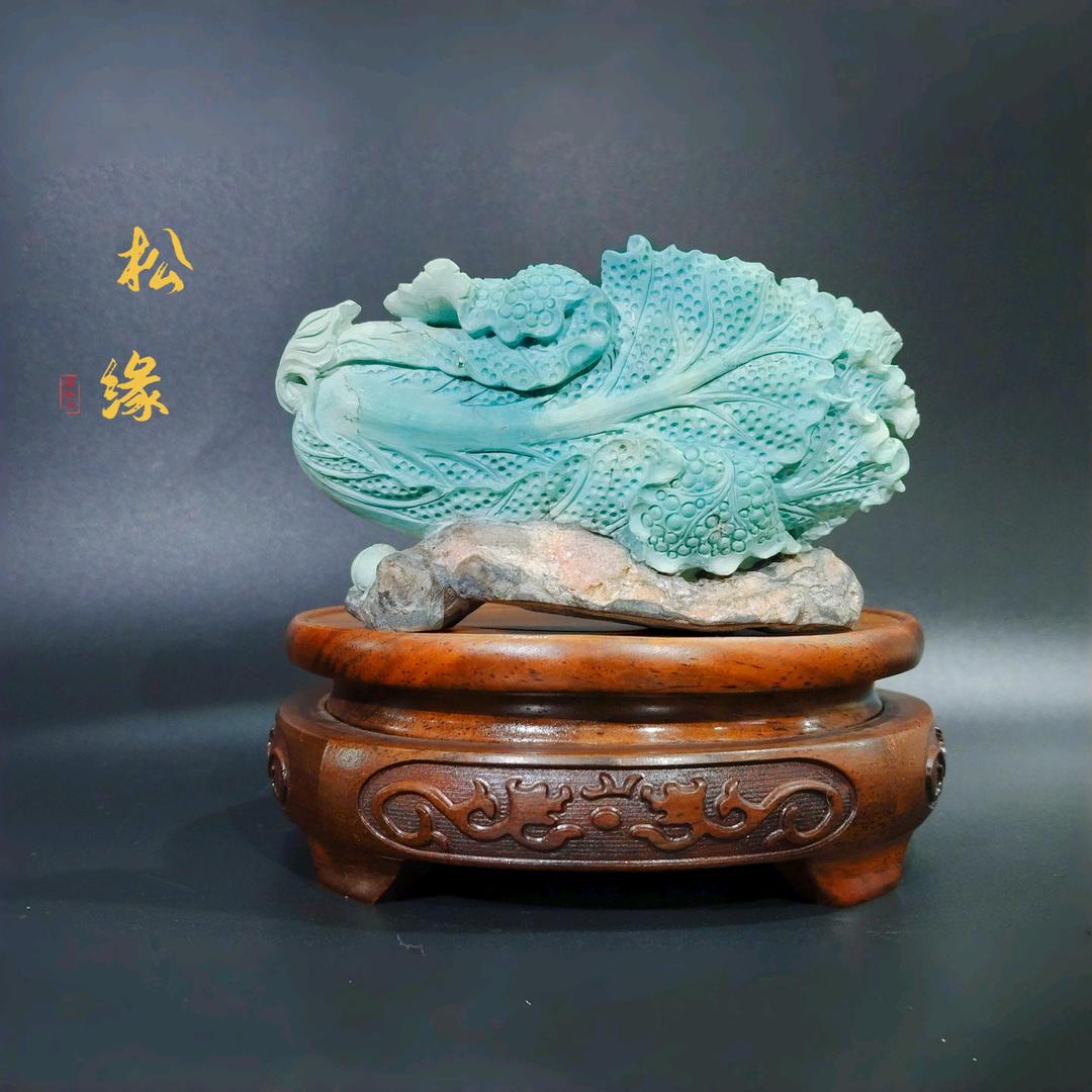 湖北十堰松缘绿松石