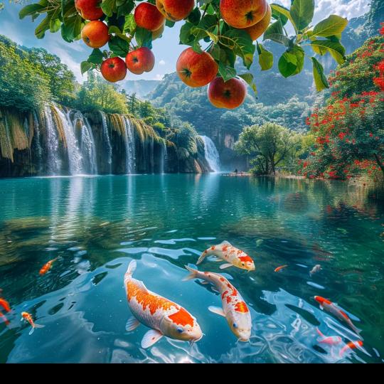 清清泉水绽玉珠