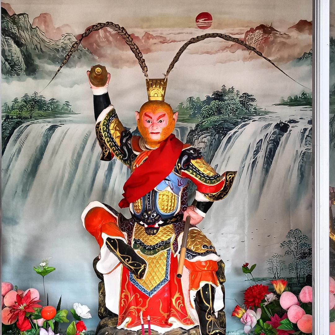 玉封齐天大聖，田元帥，神坛，童身，机手