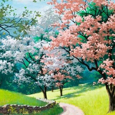 春占枝头