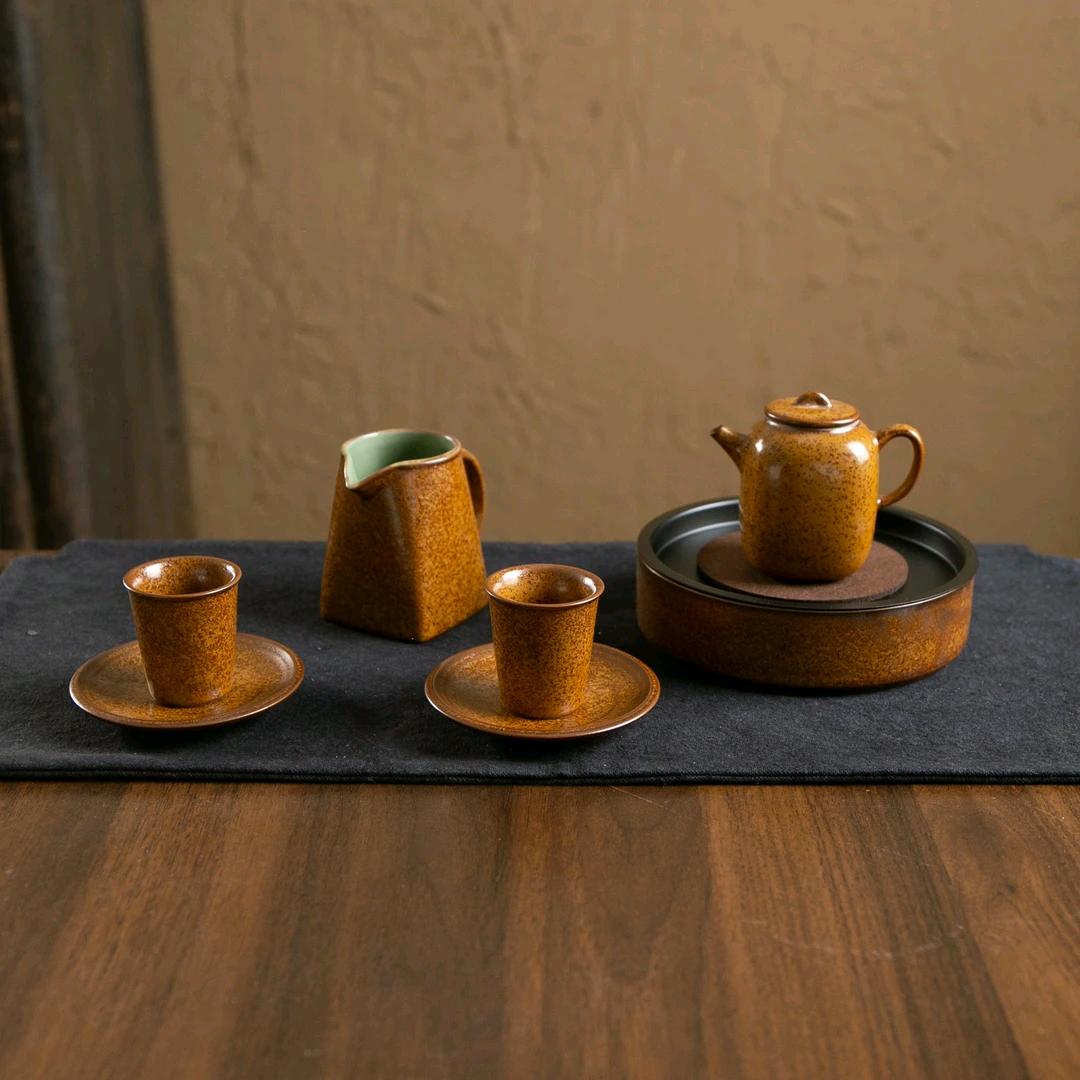 洛印茶斋（黄金瓷茶具分享）