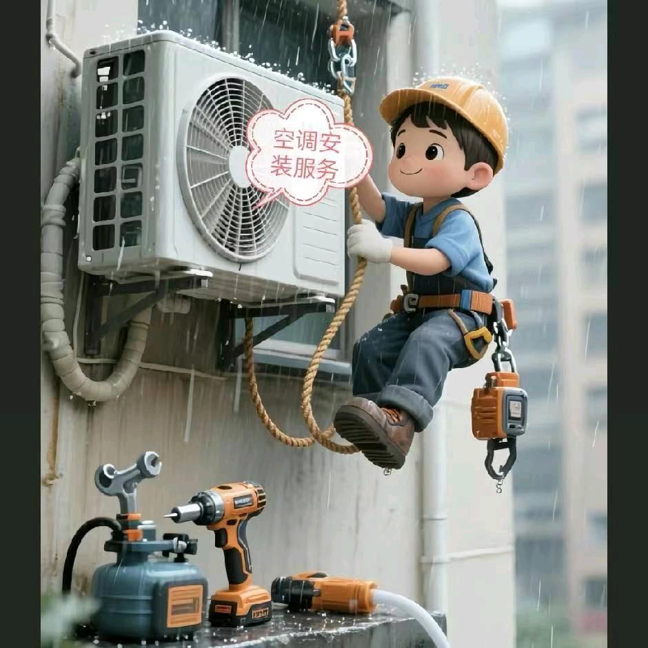 广西玉林仔蜘蛛人双绳高🈳作业