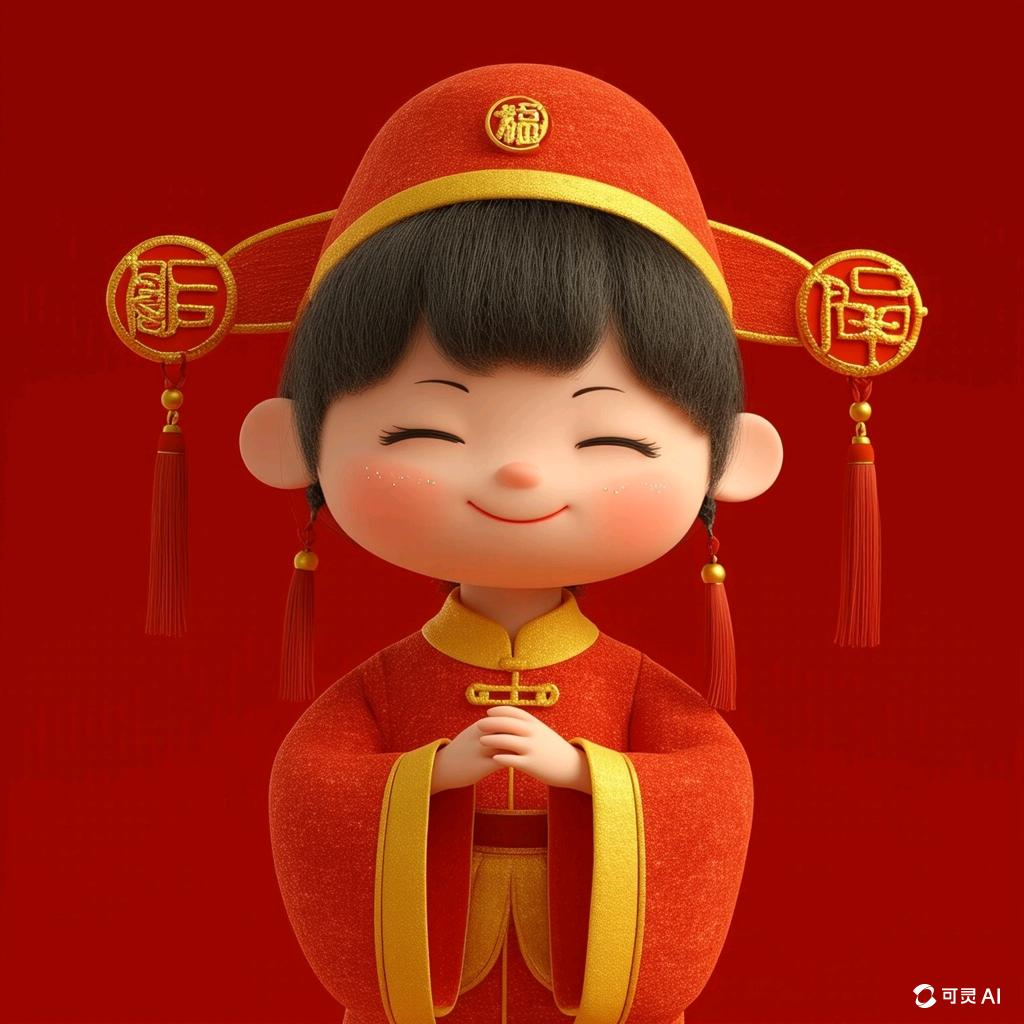 吉祥如意小老头