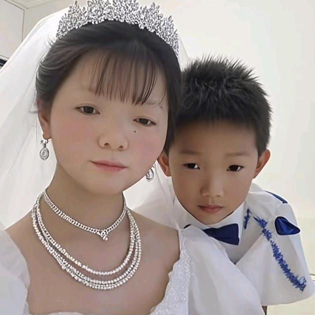 美女妈妈为了小孩努力赚钱