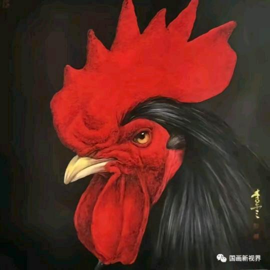 一毛不拨的大公鸡