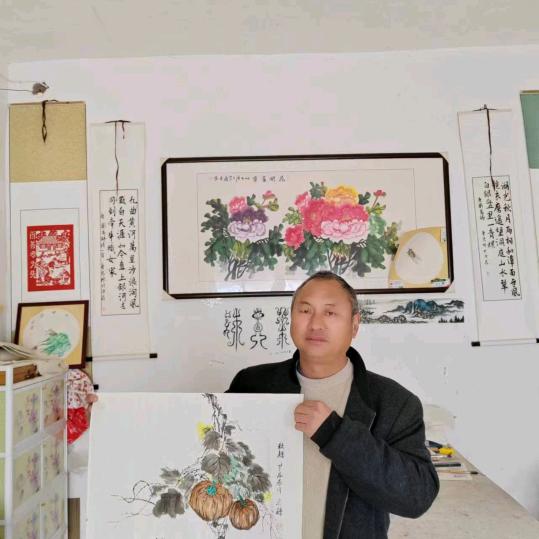 郭宗科，国画，七星草堂